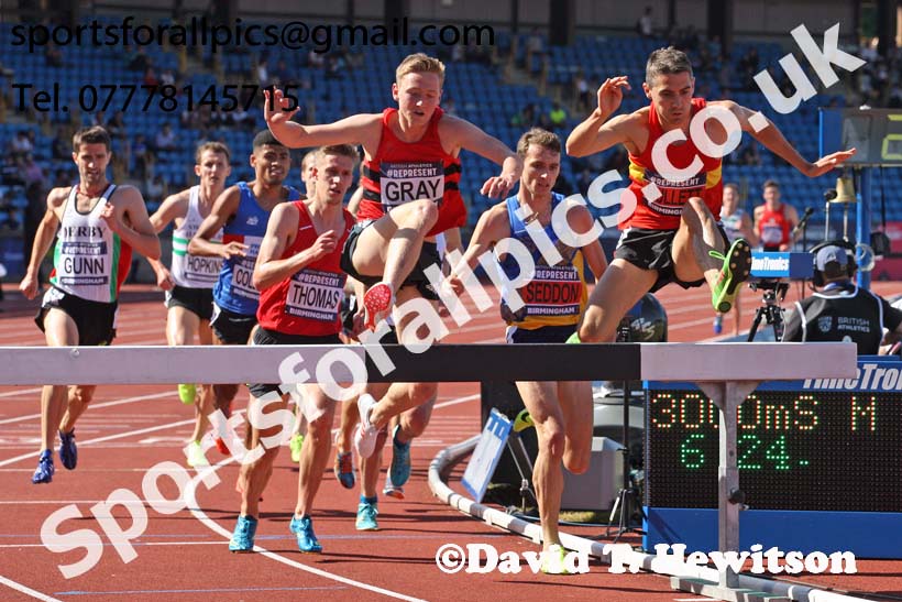 Mens 3000 metres steeplechase, World Championship Team Trials, Alexander Stadium, Birmingham